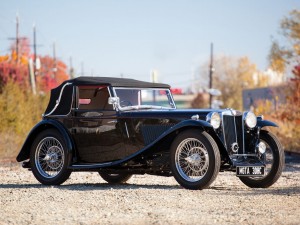 MG TA Drophead Coupe by Tickford – 1938