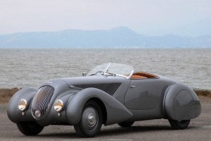 Bentley 4 ¼ Litre Roadster by Chalmers and Gathings – 1936