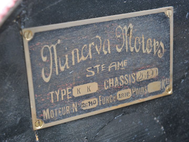 Minerva Type KK Tourer - 1914