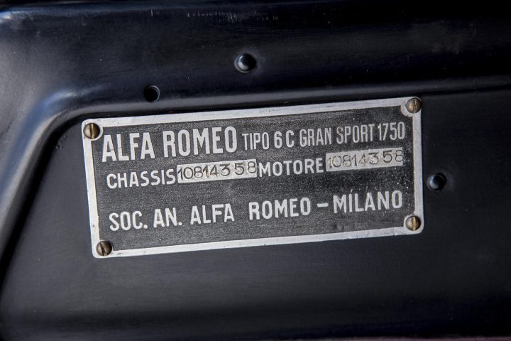 Alfa Romeo 6C 1750 Gran Sport Compressore - 1931