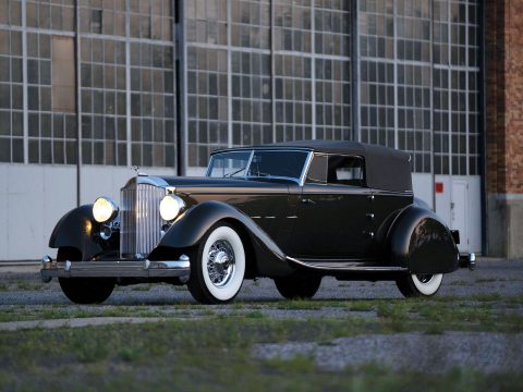 Packard Twelve Individual Custom Convertible Victoria – 1934